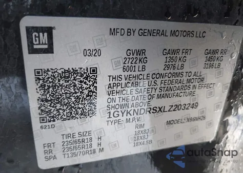 2020 Cadillac Xt5 Awd Premium Luxury from USA, damaged, VIN 1GYKNDRSXLZ203249